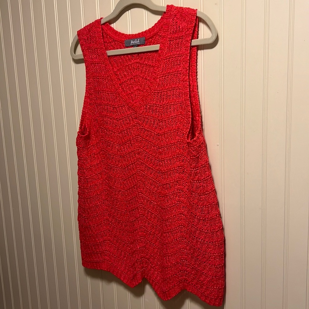 MARLED Women’s XL crocheted tank sleeveless